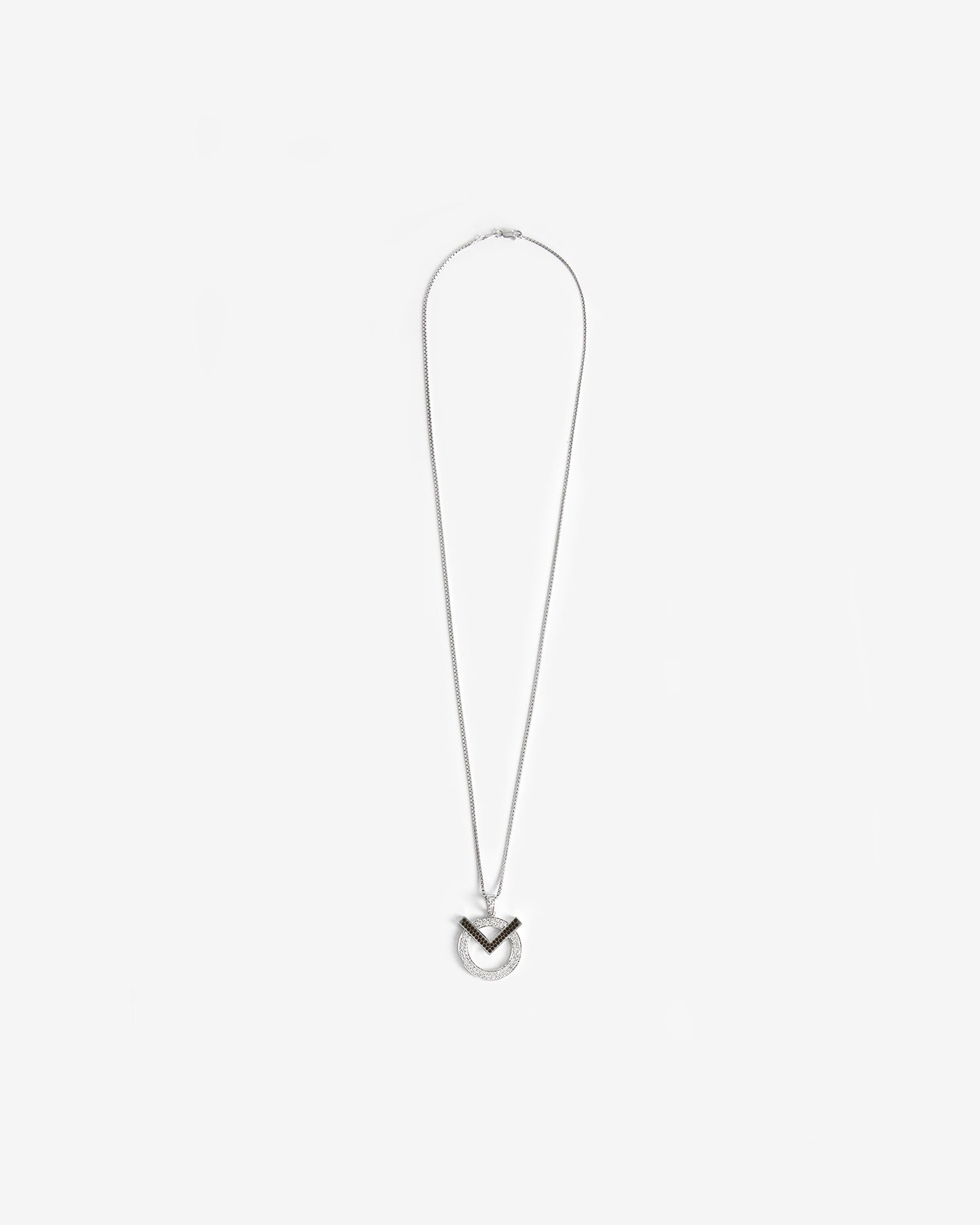 LOA VVS BLACK DIAMOND NECKLACE