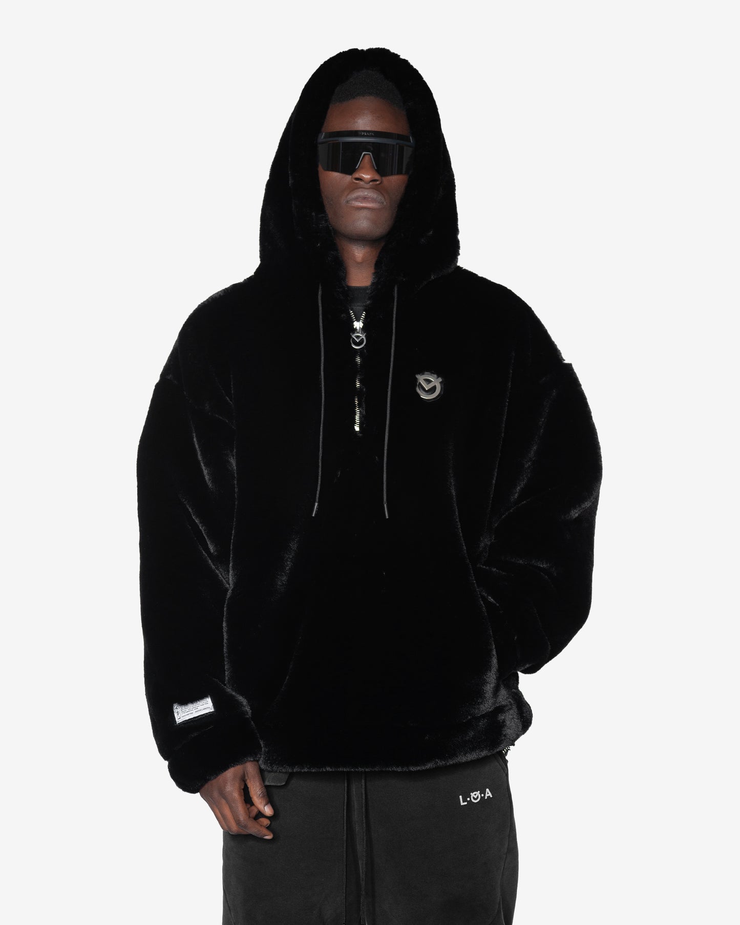 LOA NOCTUA HALF-ZIP HOODIE