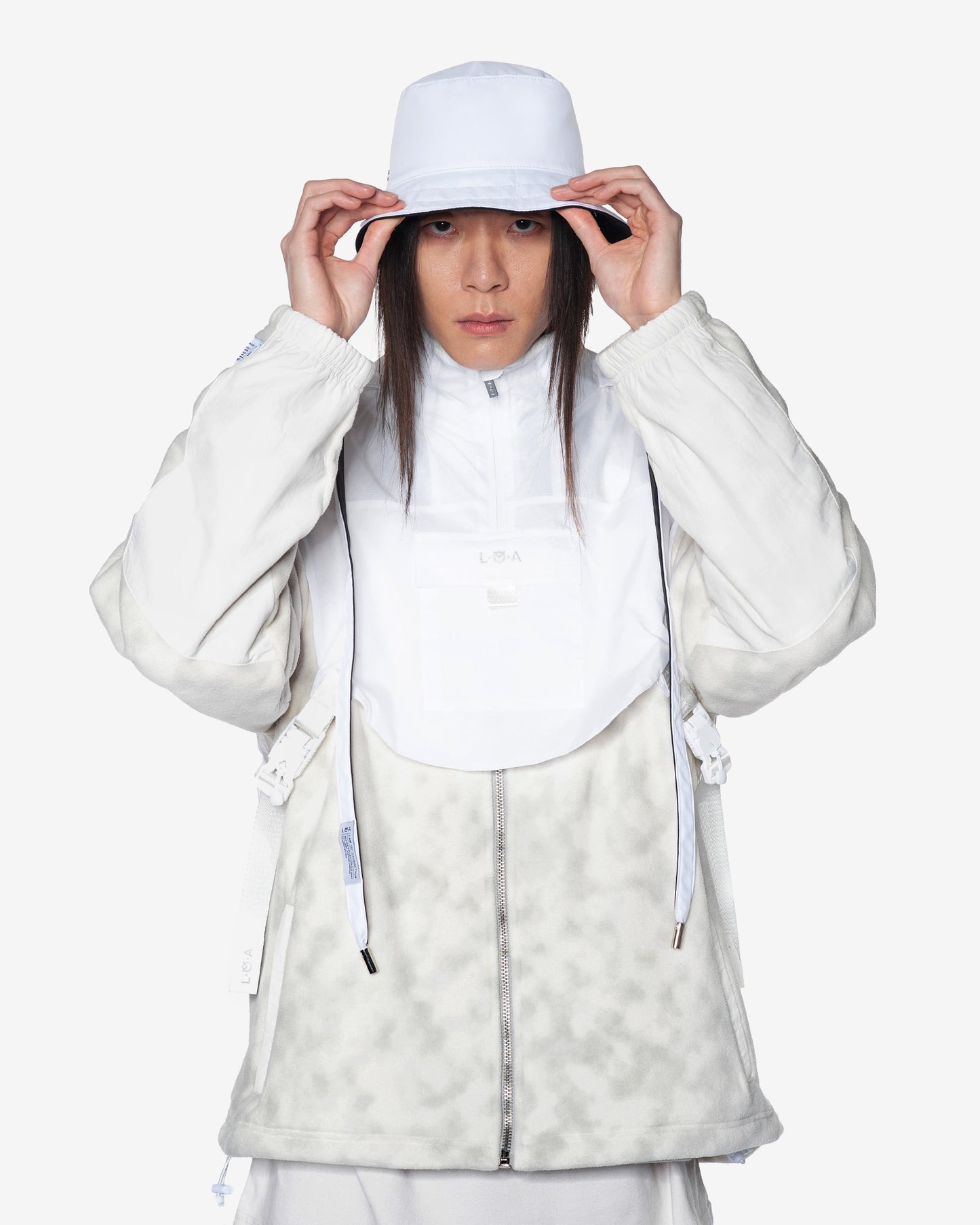 LOA NYCTEA REVERSIBLE BUCKET HAT